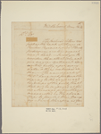 Letter to Gen. [Henry] Knox Pluckemin, N. J.?