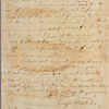Letter to Colonel [Theodorick] Bland, 1st regiment light dragoons; Petersburg