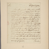 Letter to Col. Oliver Towles, Spotsylvania