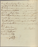 Letter to Col. Oliver Towles, Spotsylvania