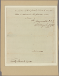 Letter to Timothy Edwards