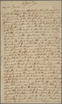 Letter to [Horatio] Gates [Traveller's Rest, Berkeley Co., Va.]