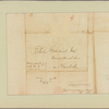 Letter to Elisha Boudinot, Newark [N. J.]