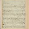 Letter to [Mrs. Oliver Wolcott, Philadelphia.]