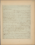 Letter to [Mrs. Oliver Wolcott, Philadelphia.]
