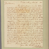 Letter to the Executors Martha Washington, William Augustine Washington, Bushrod Washington, George Steptoe Washington