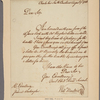 Letter to George Washington [Mount Vernon, Va.]