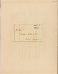 Letter to Bushrod Washington, Mount Vernon