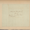 Letter to Alexander Hamilton, New York