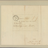 Letter to [Horatio] Gates, New York