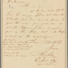 Letter to [James] Anderson [Mount Vernon]