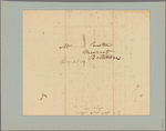 Letter to Mr. Causten, Baltimore