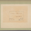 Letter to Thomas L[orraine] McKenney, Georgetown