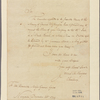 Letter to [Horatio] Gates, Rose Hill [N. Y.]