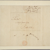 Letter to [Horatio] Gates, Rose Hill [N. Y.]