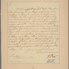 Letter to John Vaughan, Philadelphia