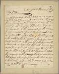 Letter to Charles Fenton Mercer, House of Representatives, Washington [D. C.]