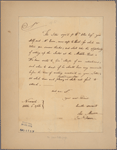 Letter to Benj[amin] Chew, Attorney General, Philadelphia