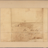 Letter to Benj[amin] Chew, Attorney General, Philadelphia
