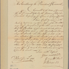 Letter to the President [William Moore] and Council [of Pennsylvania]