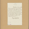 Letter to [John Frederick Hartranft,] Governor of Pennsylvania [Harrisburg]