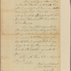 Letter to Governor [Robert] Eden [Annapolis, Md.]