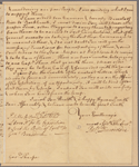 Letter to Gov. [Horatio] Sharpe [Annapolis, Md.]