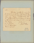 Letter to Edward Physick, Receiver General [Philadelphia]