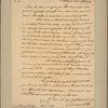Letter to Bernard Gratz [Philadelphia?]