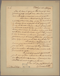 Letter to Bernard Gratz [Philadelphia?]