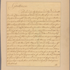 Letter to James Logan, President, and the Council of Pensilvania