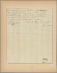 Letter to Jo[seph] Shippen, Governor's Secretary [Philadelphia]