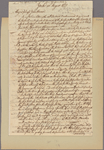 Letter to George Bryan, Vice President of the Council, Philadelphia