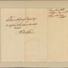 Letter to George Bryan, Vice President of the Council, Philadelphia