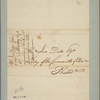 Letter to A[lexander] J[ames] Dallas, Secy of the Commonwealth of Pennsylvania