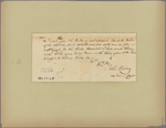 Letter to -- --