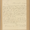 Letter to Thomas H. Burrowes, Harrisburg
