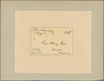 Letter to Virgil Maxcey, Annapolis, Md.