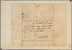 Letter to William Van Renselaer and the other managers of the late expedition, Albany