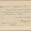 Letter to Alexander Donald, Esq., Richmond