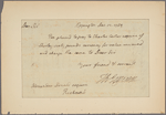Letter to Alexander Donald, Esq., Richmond