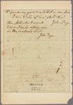Letter to -- --