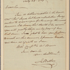 Letter to Alexander Donald