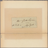 Letter to Horatio Gates, New York