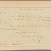 Letter to James Brown