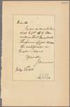 Letter to Judge Todd