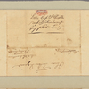 Letter to Oliver Towles Jr., Middlebrooke, Spotsylvania