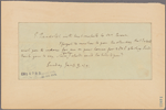 Letter to Mr. Brown