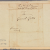 Letter to [Horatio] Gates [Berkeley Co., Va.]