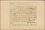 Letter to --